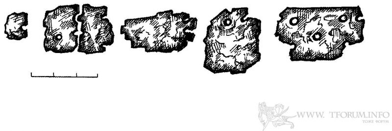 Доспешные пластины из Сарского-2