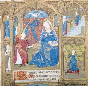 Medieval Manuscript Images, Pierpont Morgan Library, Book of hours, Poitiers, France, ca 1475.jpg